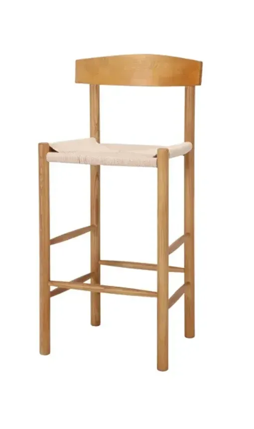 TABURETE MADERA Y CUERDA ROSCO