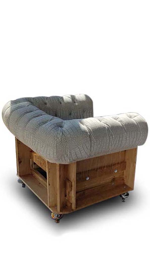 Sillón Chester Rústico